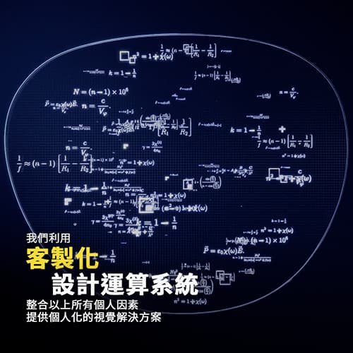 完全量身訂製鏡片