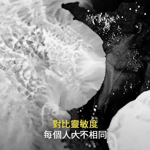 訂製鏡片可配合使用者的對比靈敏度